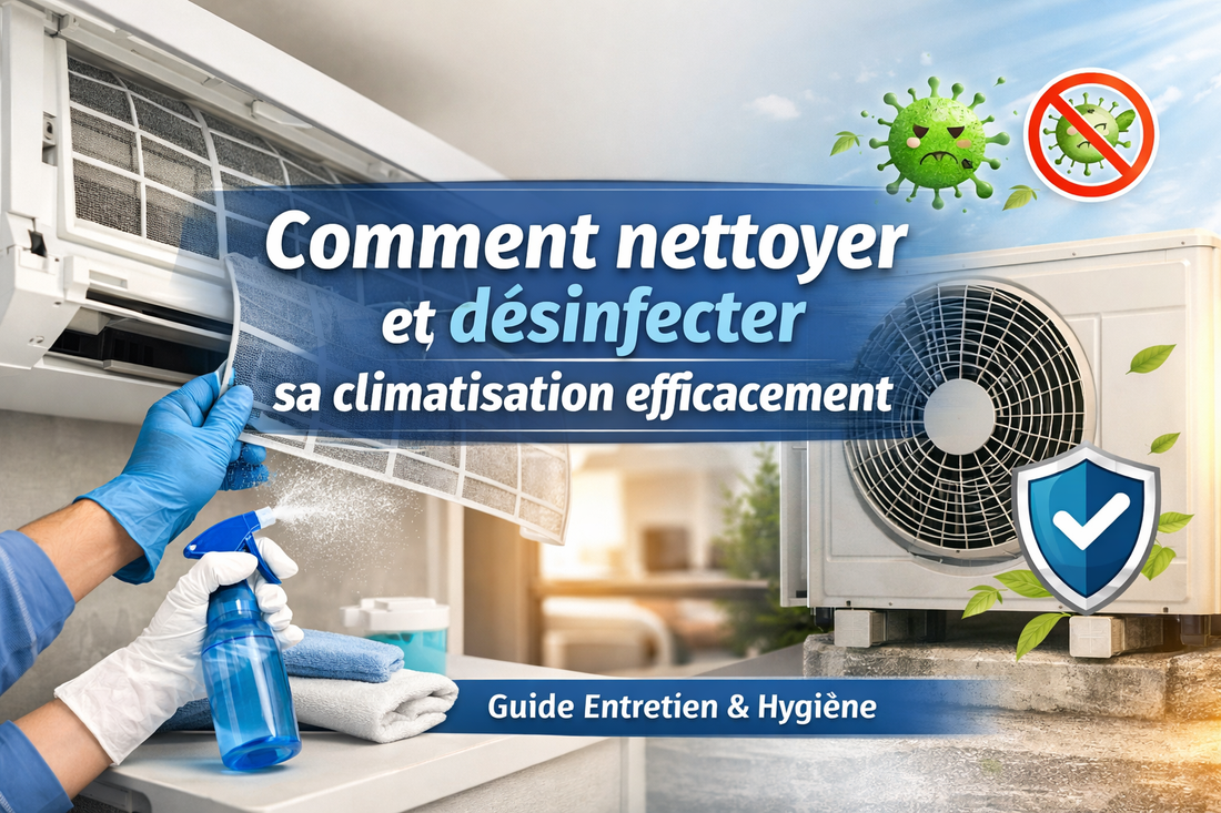COMMENT NETTOYER ET DÉSINFECTER SA CLIMATISATION EFFICACEMENT