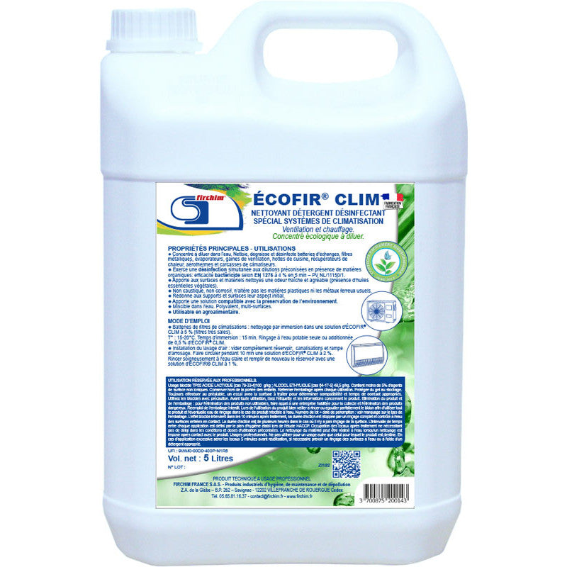 NETTOYANT DEGRAISSANT & DESINFECTANT – Spécial climatisation, ventilation et chauffage